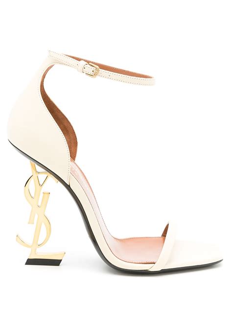 ysl opyum heels white|ysl opyum heels sale.